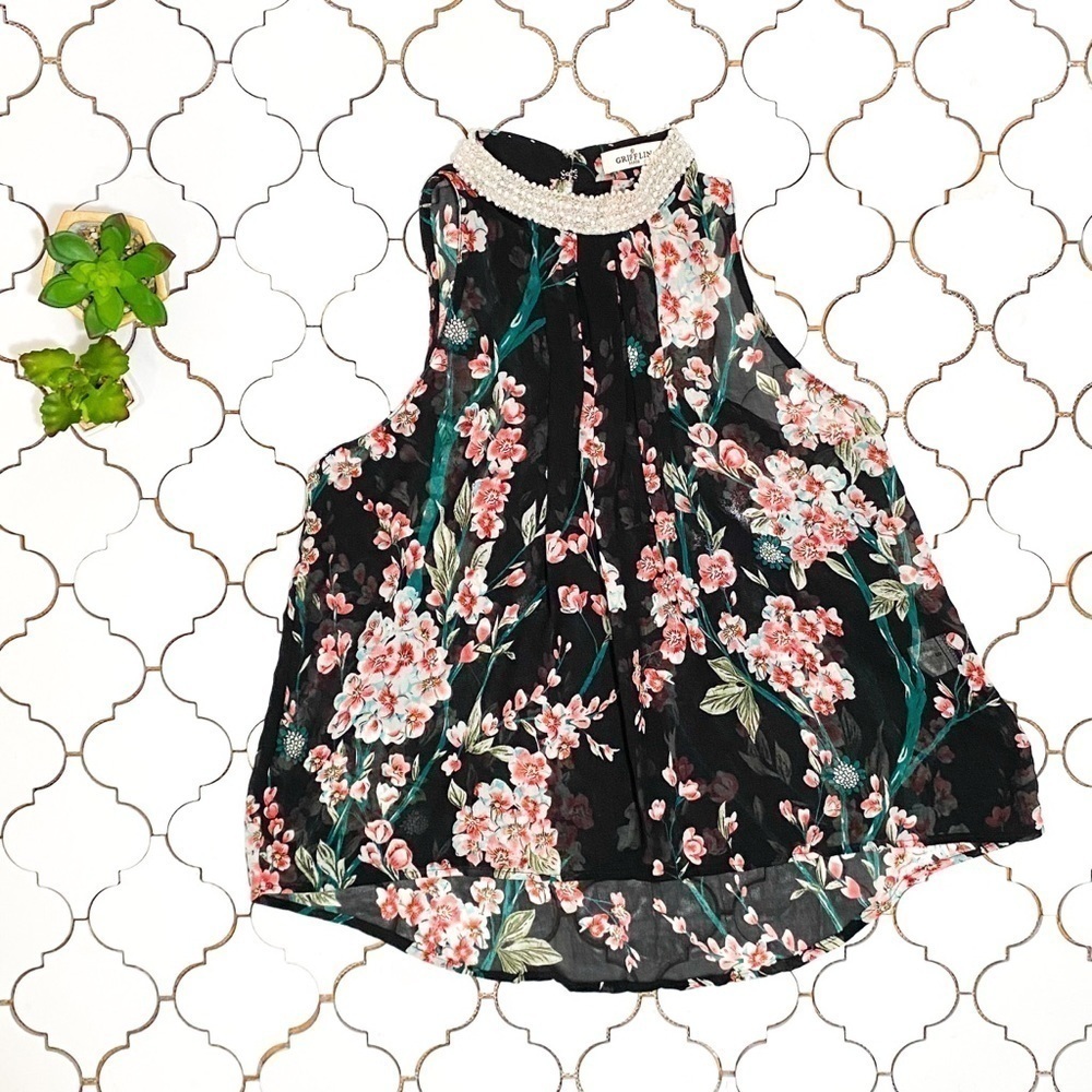 Grifflin Floral Top